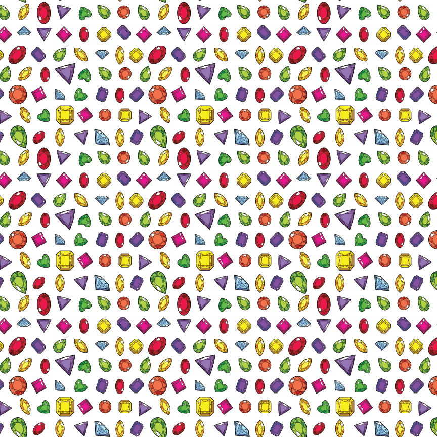Gems Pattern Acrylic Sheets - CMB Pattern Acrylic
